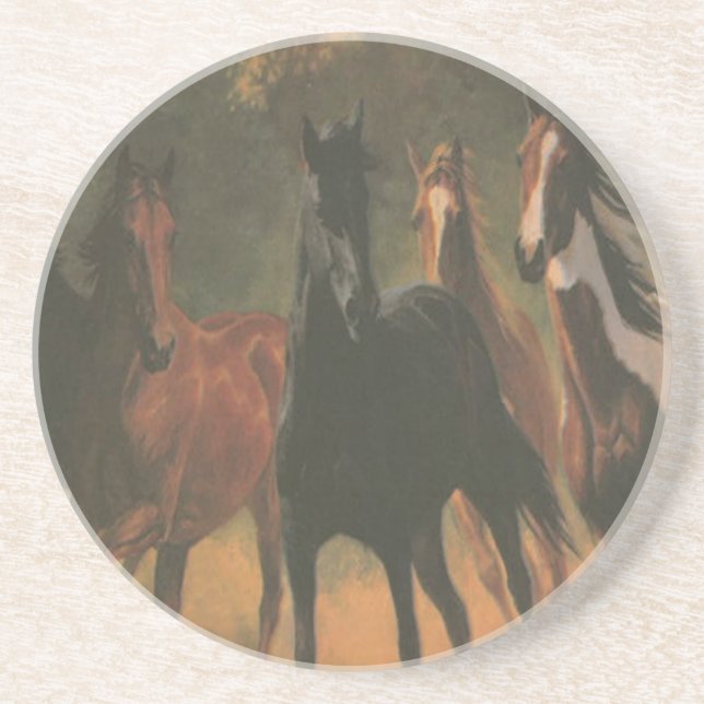 Wild Horses Coaster (Front)