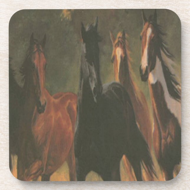 Wild Horses Coasters (Front)