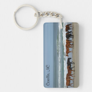 Wild Horses Corolla NC Key Ring