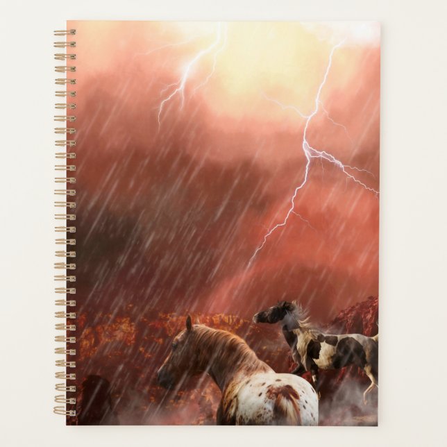 WILD HORSES DESERT STORM PLANNER (Front)