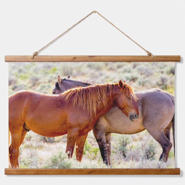 Wild Horses Hanging Tapestry (Front)