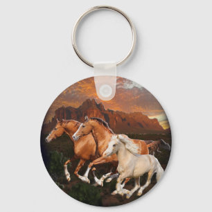 Wild Horses Key Ring