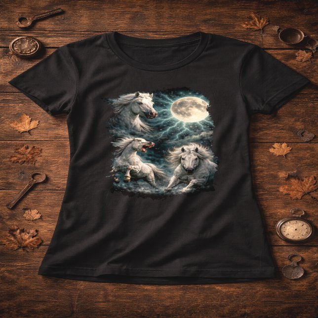 Wild Horses Moon T-Shirt (Creator Uploaded)