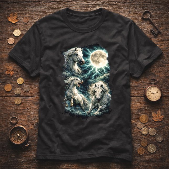 Wild Horses Moon T-Shirt (Creator Uploaded)