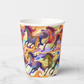 Wild Horses Paper Cups