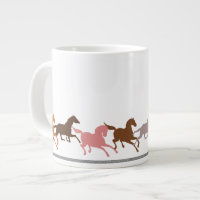 Wild horses running