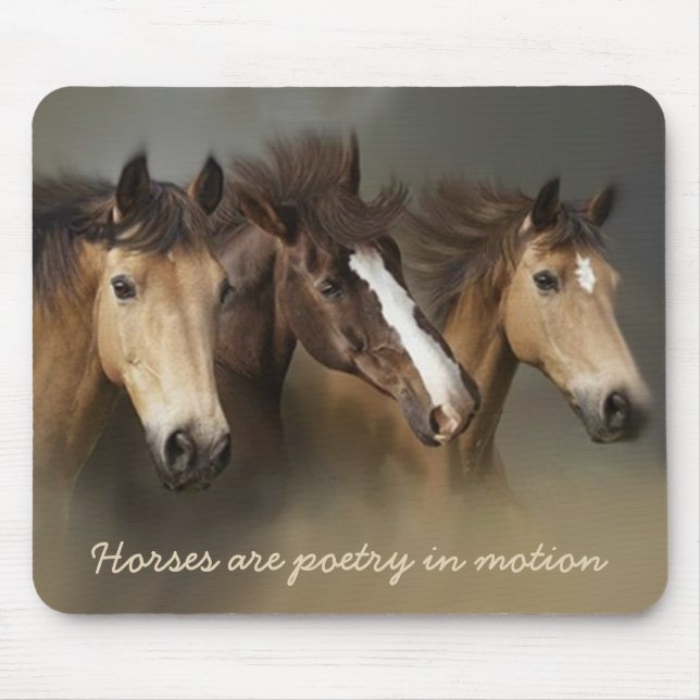 Wild Horses Three Mousepad (Front)