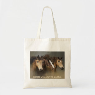 Wild Horses Three Tote Bag
