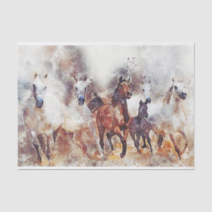 Wild Horses Tissue Paper