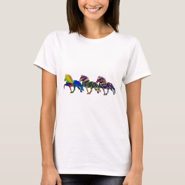 Wild Icelandics T-Shirt (Front)