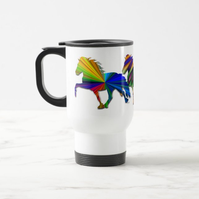 Wild Icelandics Travel Mug (Left)