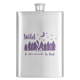 Wild In Bed Hip Flask