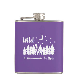 Wild In Bed Hip Flask