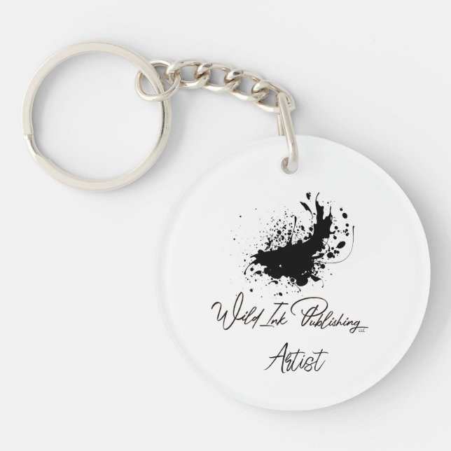 Wild Ink Publishing Artist   Key Ring (Front)