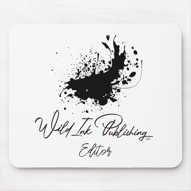 Wild Ink Publishing Editor  Mouse Pad (Front)