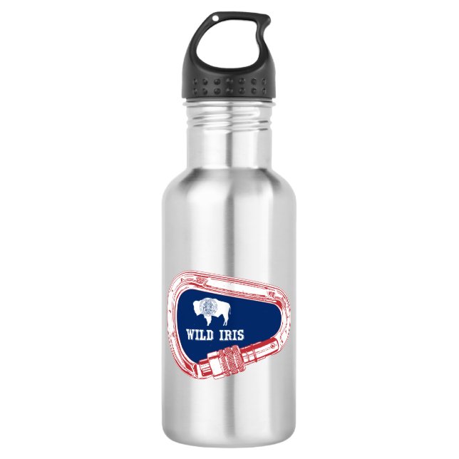 Wild Iris Climbing Carabiner 532 Ml Water Bottle (Front)