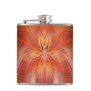 Wild Iris Hip Flask