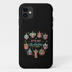 Wild Jungle Animal Birthday Party Design Case-Mate iPhone Case