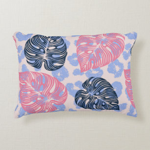 Wild jungle seamless pattern,background with hand decorative cushion