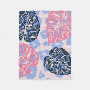 Wild jungle seamless pattern,background with hand fleece blanket