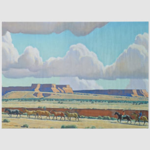 “Wild Land of the Navajo” by Maynard Dixon Tissue Paper