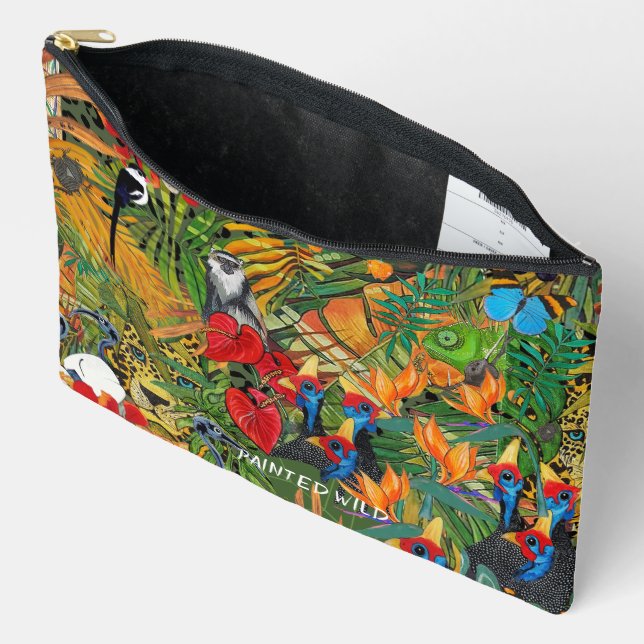 Wild large Accessory Pouch (Open)
