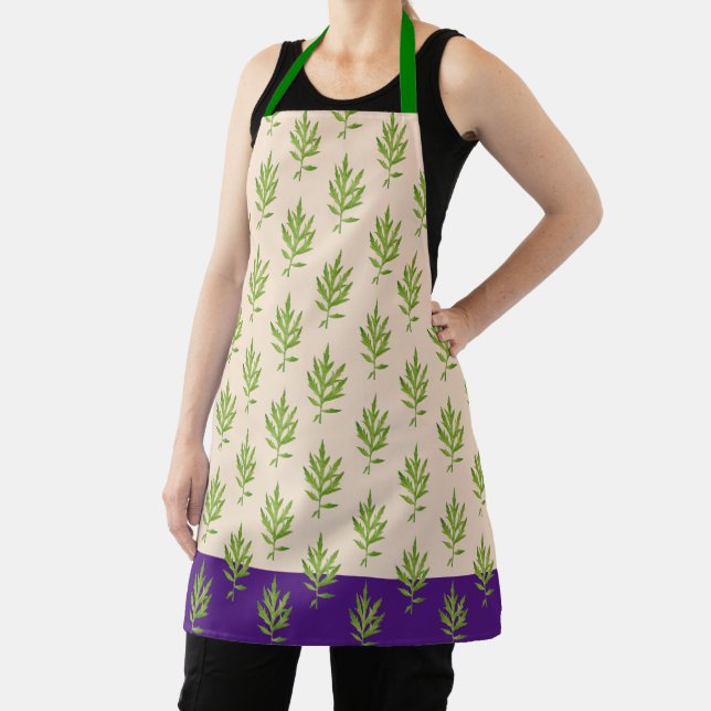 Wild Leaves on an Apron (Insitu)