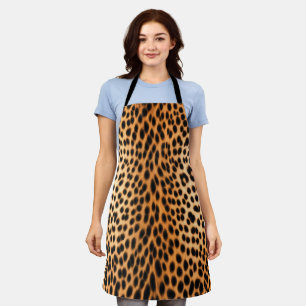 Wild Leopard Energy – Bold Animal Print Fashion Apron