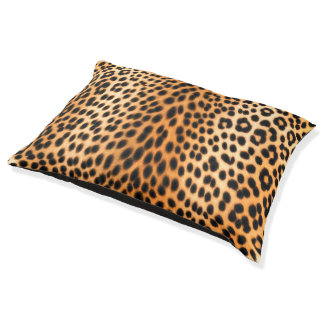 Wild Leopard Energy – Bold Animal Print Fashion Pet Bed