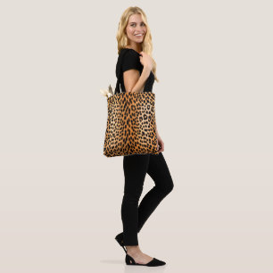 Wild Leopard Energy – Bold Animal Print Fashion Tote Bag
