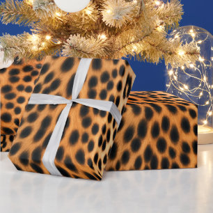 Wild Leopard Energy – Bold Animal Print Fashion Wrapping Paper