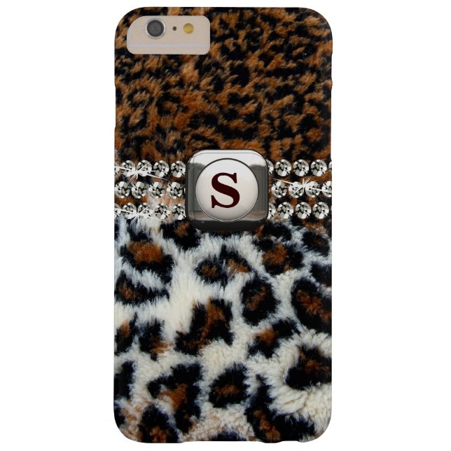 Wild Leopard Fur iPhone 6 Plus Case (Back)