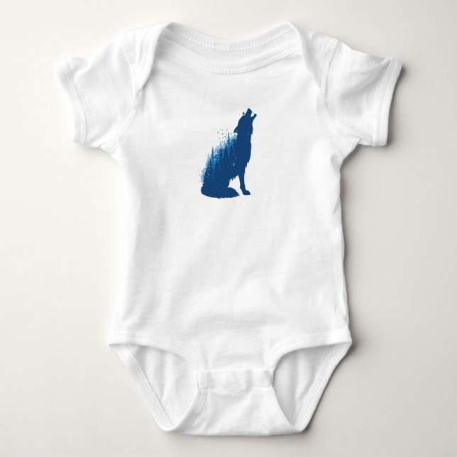 Wild Life Baby Bodysuit (Front)