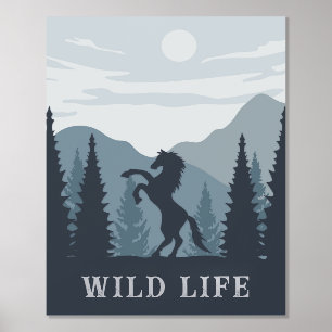 Wild Life Foil Prints