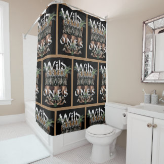 Wild Life Lovers  Shower Curtain