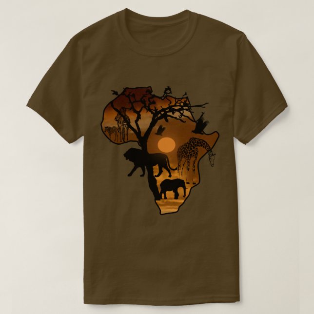 Wild Life T shirt (Design Front)