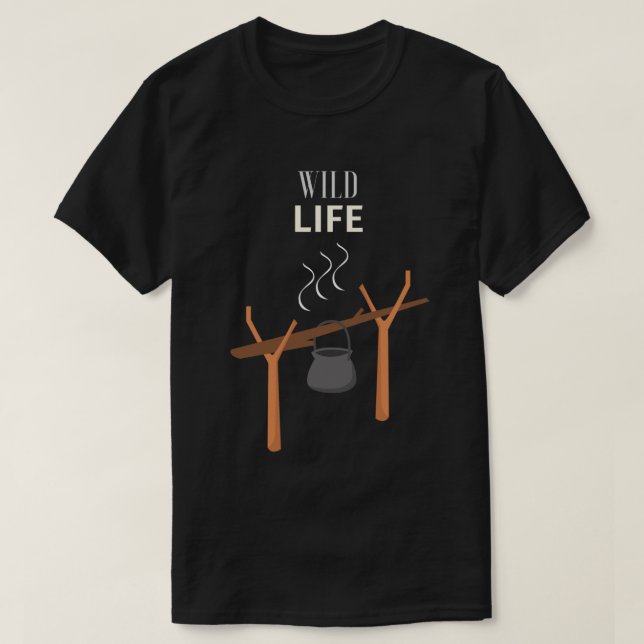 Wild Life T-Shirt (Design Front)