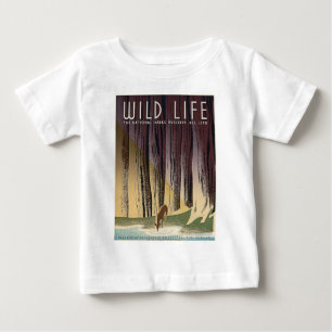 Wild Life - The National Parks preserve all Life. Baby T-Shirt
