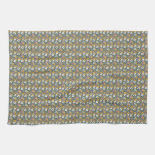 Wild Like The Flowers Tea Towel