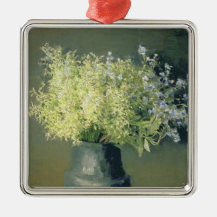 Wild Lilacs and Forget-Me-Nots, 1889 Metal Tree Decoration