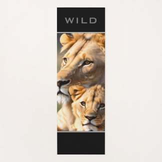Wild Lion Cub - Yoga Mat