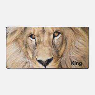 Wild Lion Personalised  Desk Mat