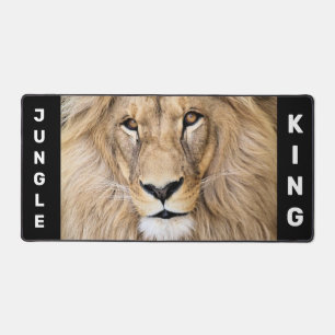 Wild Lion Personalised  Desk Mat