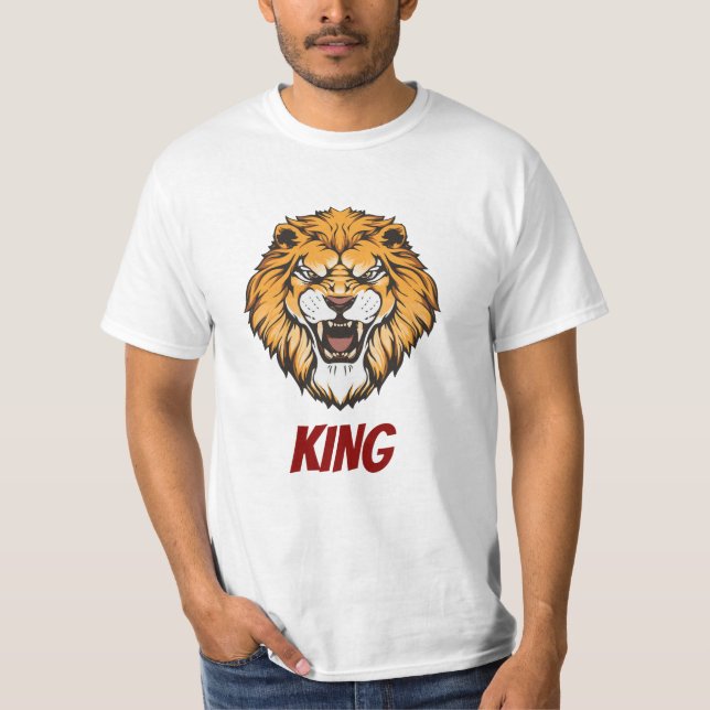 Wild lion T-Shirt (Front)