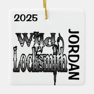 Wild Locksmith CUSTOM Ceramic Ornament