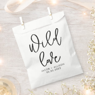 Wild Love Eco Confetti Favour Birdseed & Wildflowe Bags