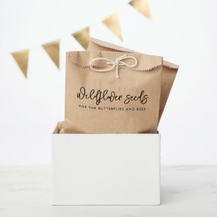 wild love wildflower seeds wedding confetti favour favour bags
