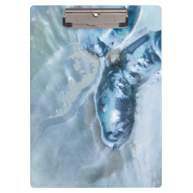 Wild Malaysian Mother of Pearl Clipboard (Front)