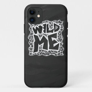 Wild Me Leopard White and Black iPhone 11 Case