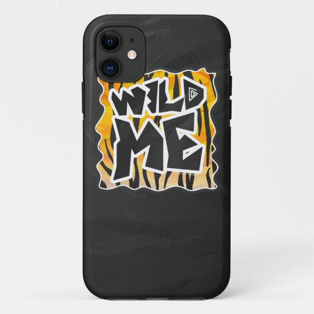 Wild Me Tiger Orange and Black Case-Mate iPhone Case (Back)